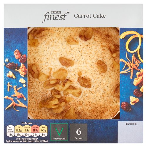 Tesco Finest Carrot Cake