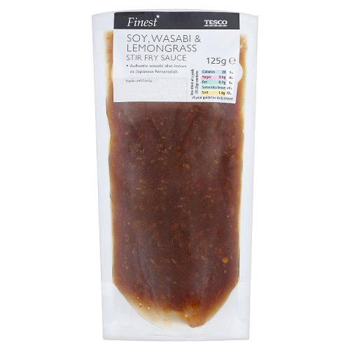 Tesco Finest Soy, Wasabi & Lemongrass Stir Fry Sauce 125g