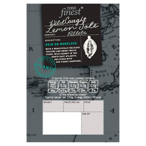 Tesco Finest Wild Caught Lemon Sole Fillets Really Good Culture