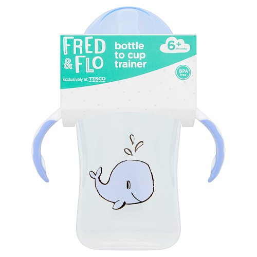 Tesco Fred & Flo Bottle to Cup Trainer 6+ Months