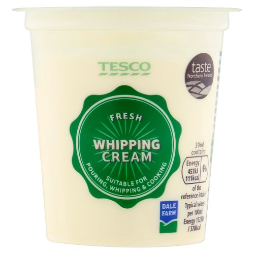 Tesco Fresh Whipping Cream 125ml