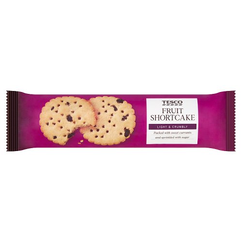 Tesco Fruit Shortcake Biscuits 200G