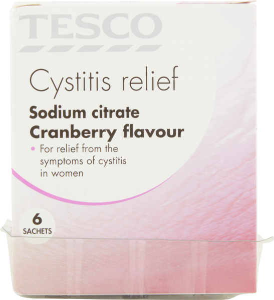 Tesco Health Cystitis Relief Cranberry Flavour 6 Sachets Really Good