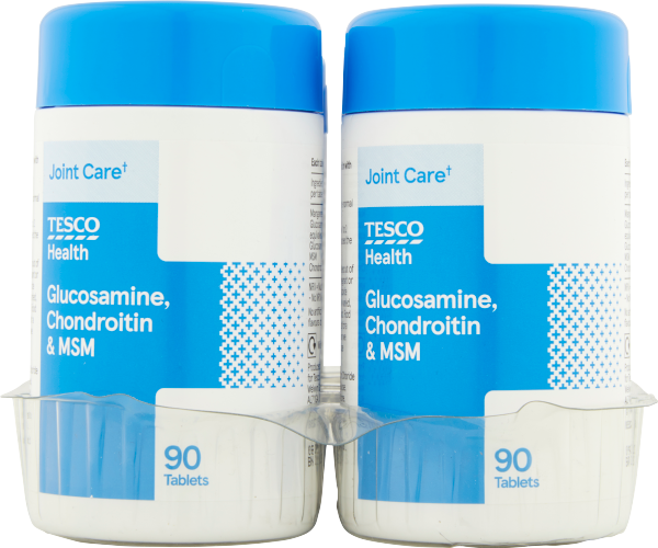 Tesco Health Glucosamine, Chondroitin & MSM 90 Tablets Really Good