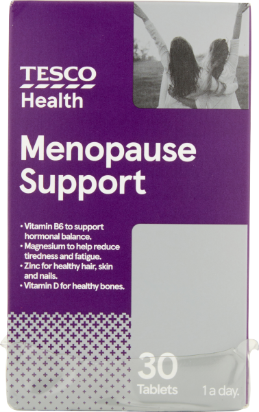 Tesco Health Menopause Support 1 A Day 30 Tablets
