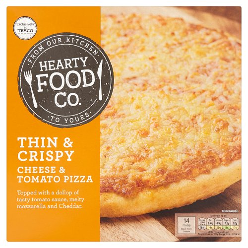 Tesco Hearty Food Co. Cheese & Tomato Pizza 314g