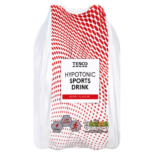 Tesco Hypotonic Sports Drink Berry Flavour 4 x 500ml Really Good Culture