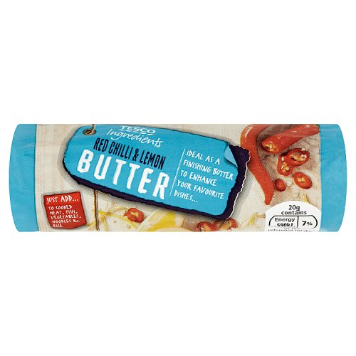 Tesco Ingredients Red Chilli & Lemon Butter 100g Really Good Culture