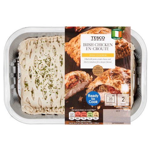 Tesco Irish Chicken En-Croute 410g