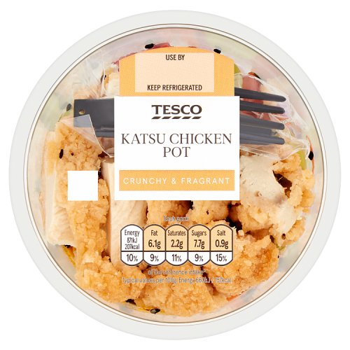 Tesco Katsu Chicken Pot 132g