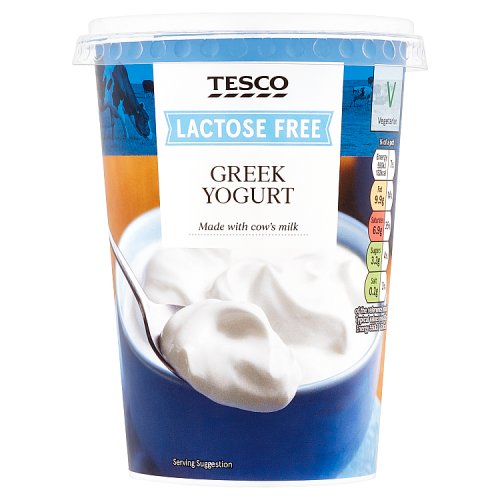 Tesco Lactose Free Greek Yogurt 400G