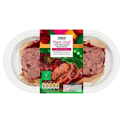 Tesco Plant Chef Meat-Free Festive Vegan Roast 476g