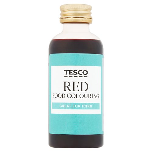 Tesco Red Food Colouring 60ml | Really Good Culture