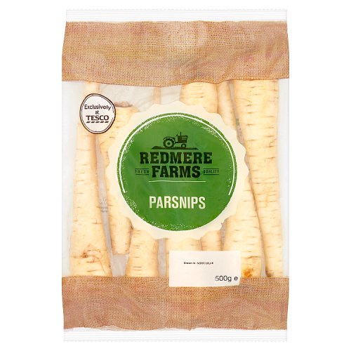 Tesco Redmere Farms Parsnips 500g