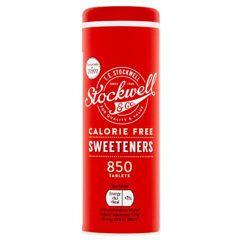 Tesco Stockwell Sweeteners 850 Tablets