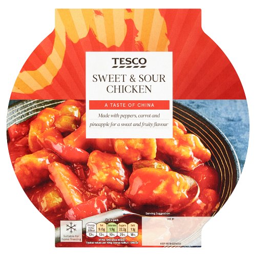 Tesco Sweet And Sour Chicken 460G