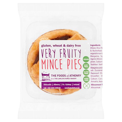The Foods of Athenry Very Fruity Mince Pie 70g