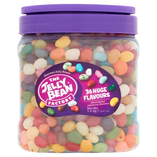 The Jelly Bean Factory Gourmet Jelly Beans 36 Huge Flavours 1.4kg