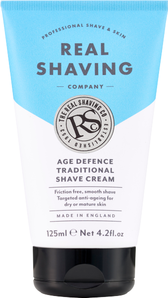 The Real Shaving Co. Age Defence Traditional Shave Cream 125ml