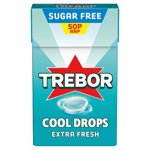 Trebor Cool Drops Extra Fresh Mint 50p 28g