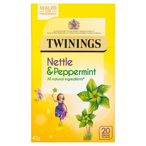 Twinings Nettle & Peppermint 20 Single Tea Bags 40g