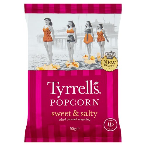 Tyrrells Popcorn Sweet & Salty 90g