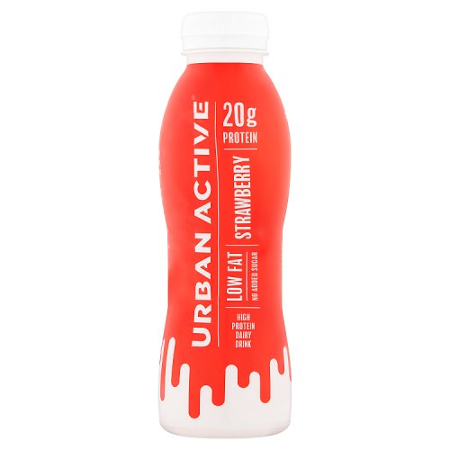 Urban Active Strawberry High Protein Dairy Drink 358ml