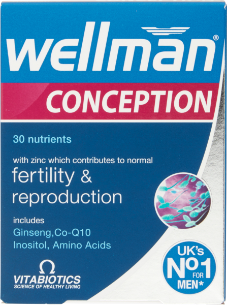 Vitabiotics Wellman Conception 30 Tablets