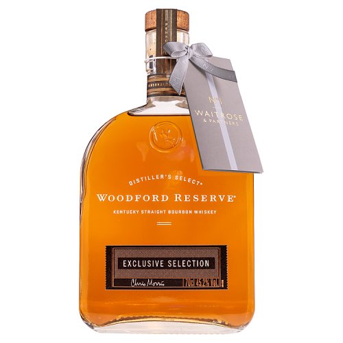 Waitrose & Partners No1 Woodford Reserve Kentucky Straight Bourbon Whiskey 70cl