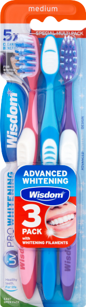 Wisdom 3 UV Pro Whitening Toothbrush Medium