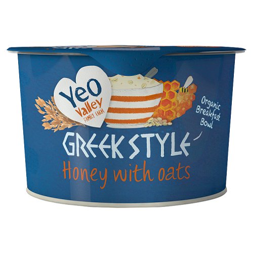 Yeo Valley Family Farm Greek Style Honey with Oats Organic Yogurt 200g